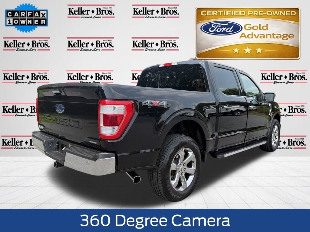 Certified Used 2023 Black Ford Lariat image 7