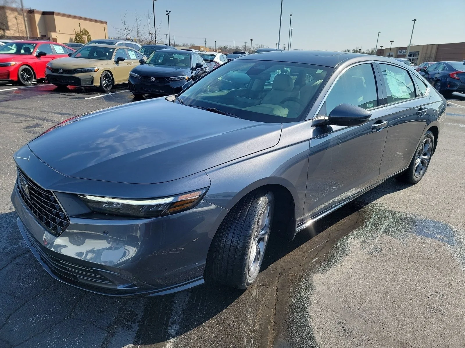 New 2026 Meteorite Gray Metallic Honda EX-L image 3