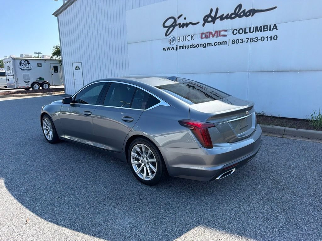 Used 2021 SATIN STEEL METALLIC Cadillac Luxury image 3