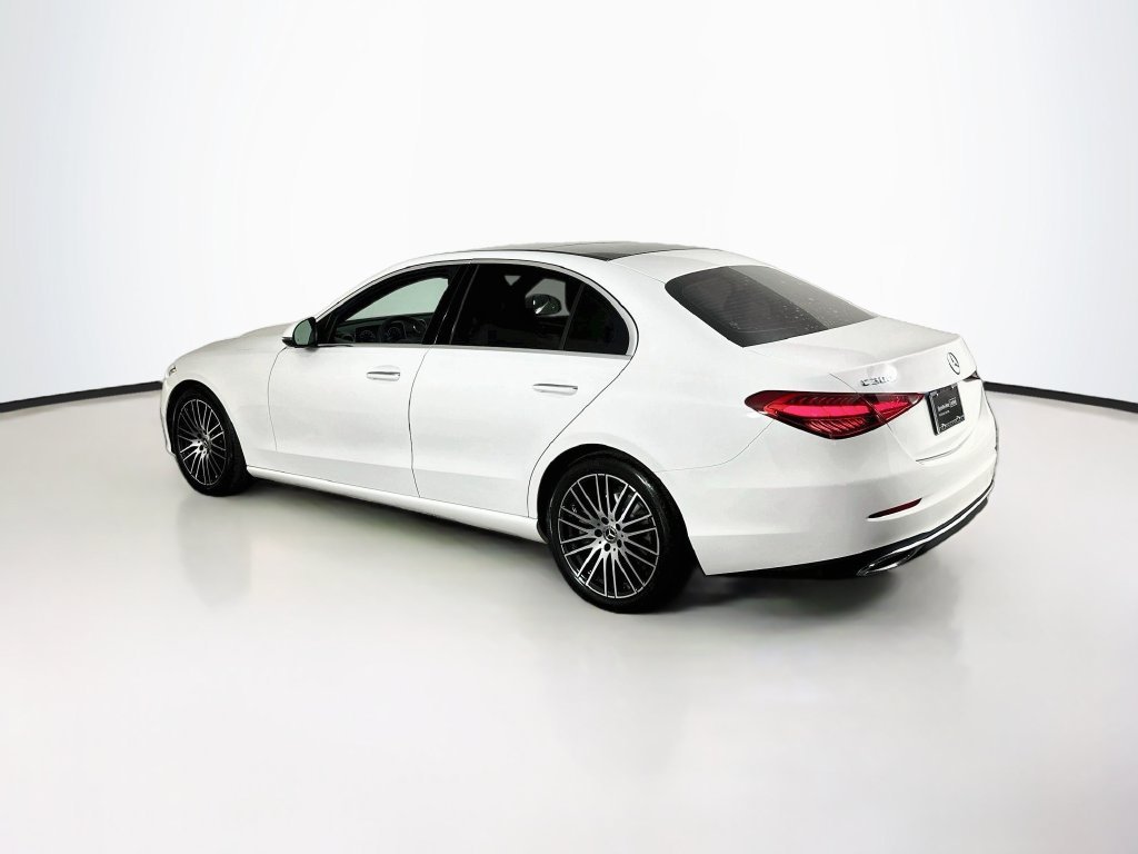 Certified Used 2023 White Mercedes-Benz C 300 image 3