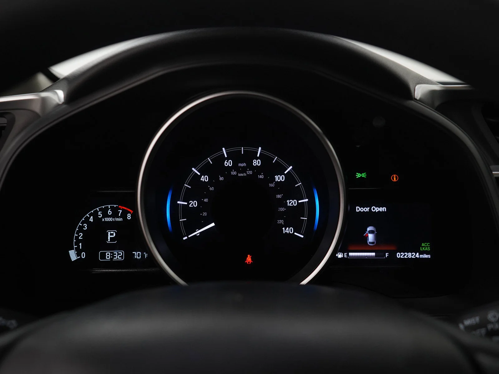 Used 2019 Blue Honda EX CVT image 25