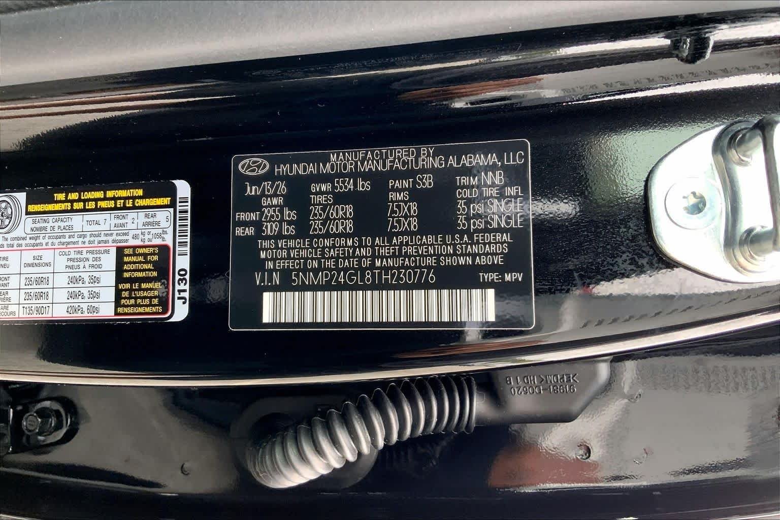 Used 2026 Phantom Black Hyundai SEL image 28