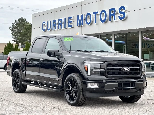 Certified Used 2024 Black Ford Lariat image 1