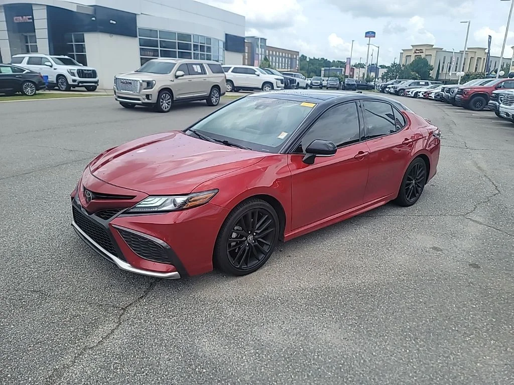 Used 2022 Red Toyota XSE image 3