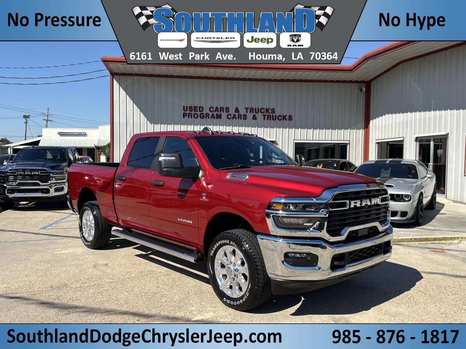 Used 2026 Molten Red Pearlcoat Ram Big Horn image 1