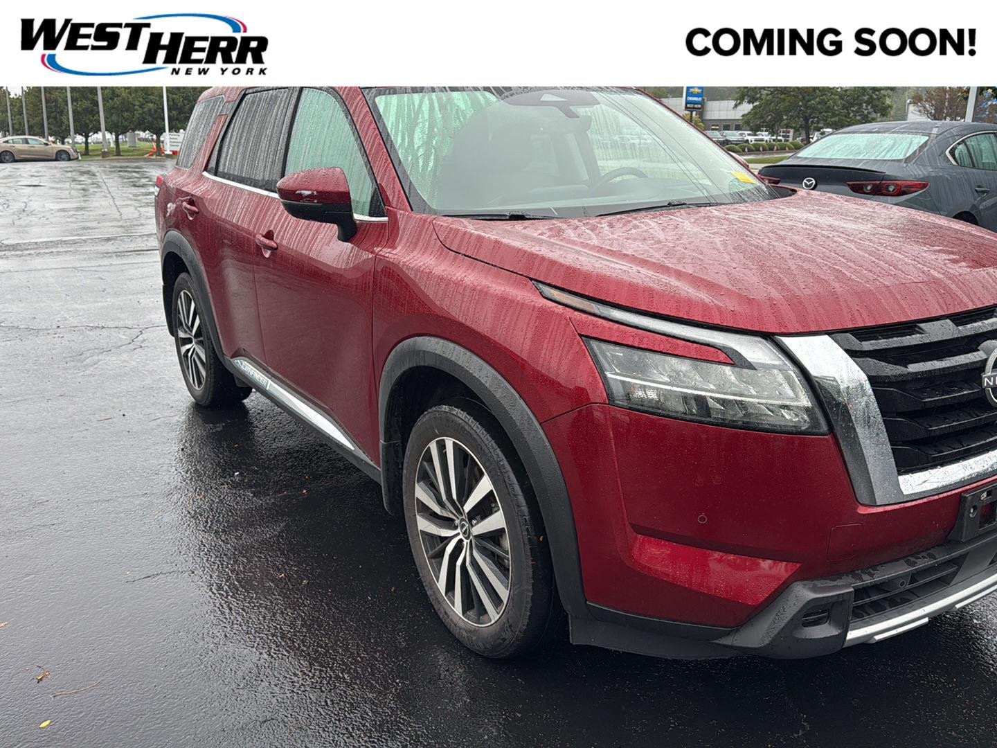 Used 2024 Scarlet Ember Nissan Platinum image 1