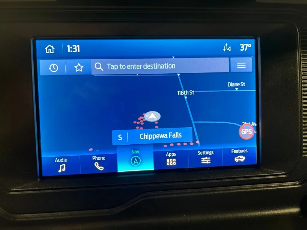 Used 2021 Blue Ford Wildtrak image 22