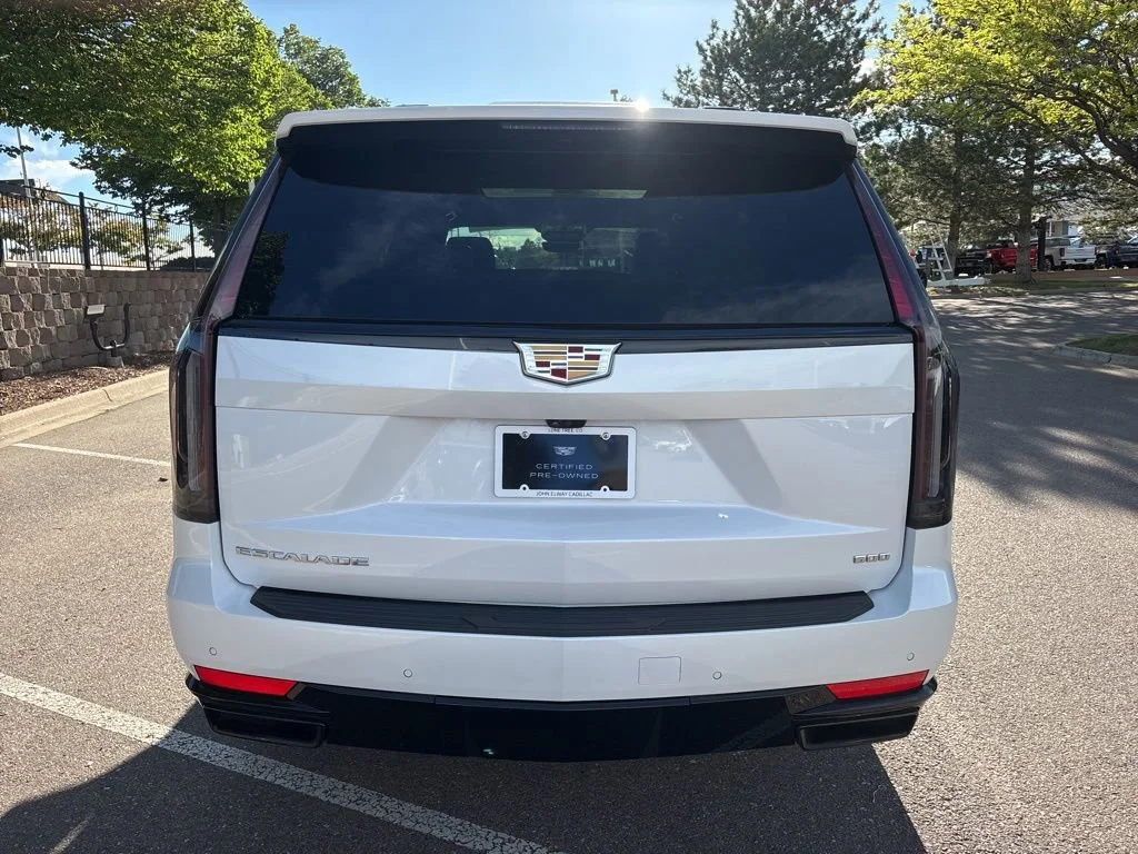 Certified Used 2023 Crystal White Tricoat Cadillac Sport image 4
