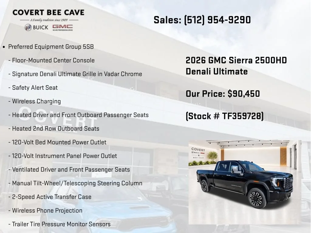 2026 GMC Sierra 2500HD Denali Ultimate - Photo 13
