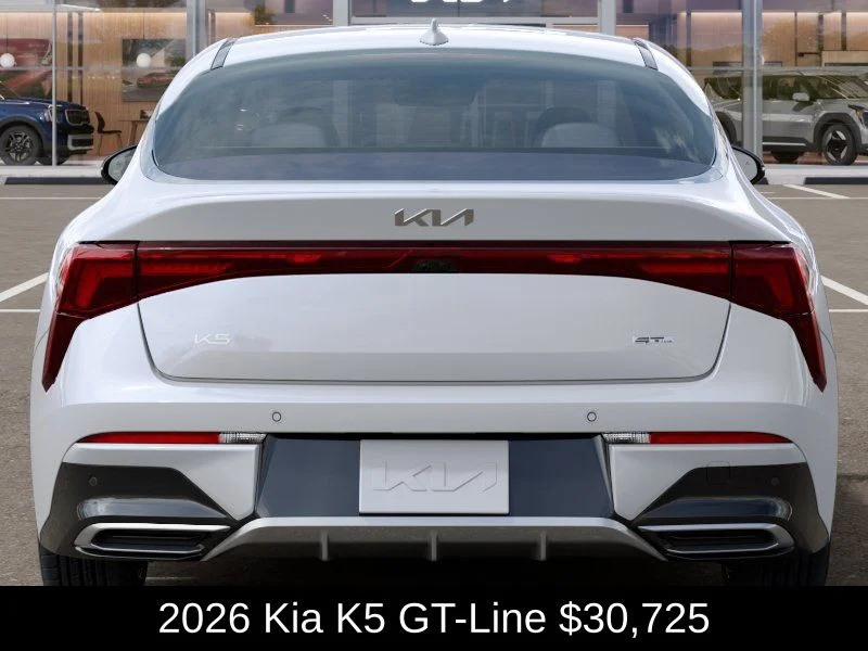New 2026 Snow White Pearl Kia GT-Line FWD image 13