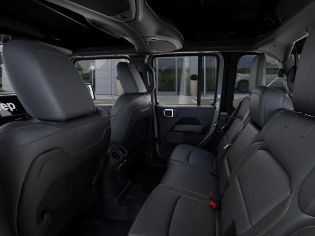 New 2026 Bright White Clear-Coat Exterior Paint Jeep Sahara image 24