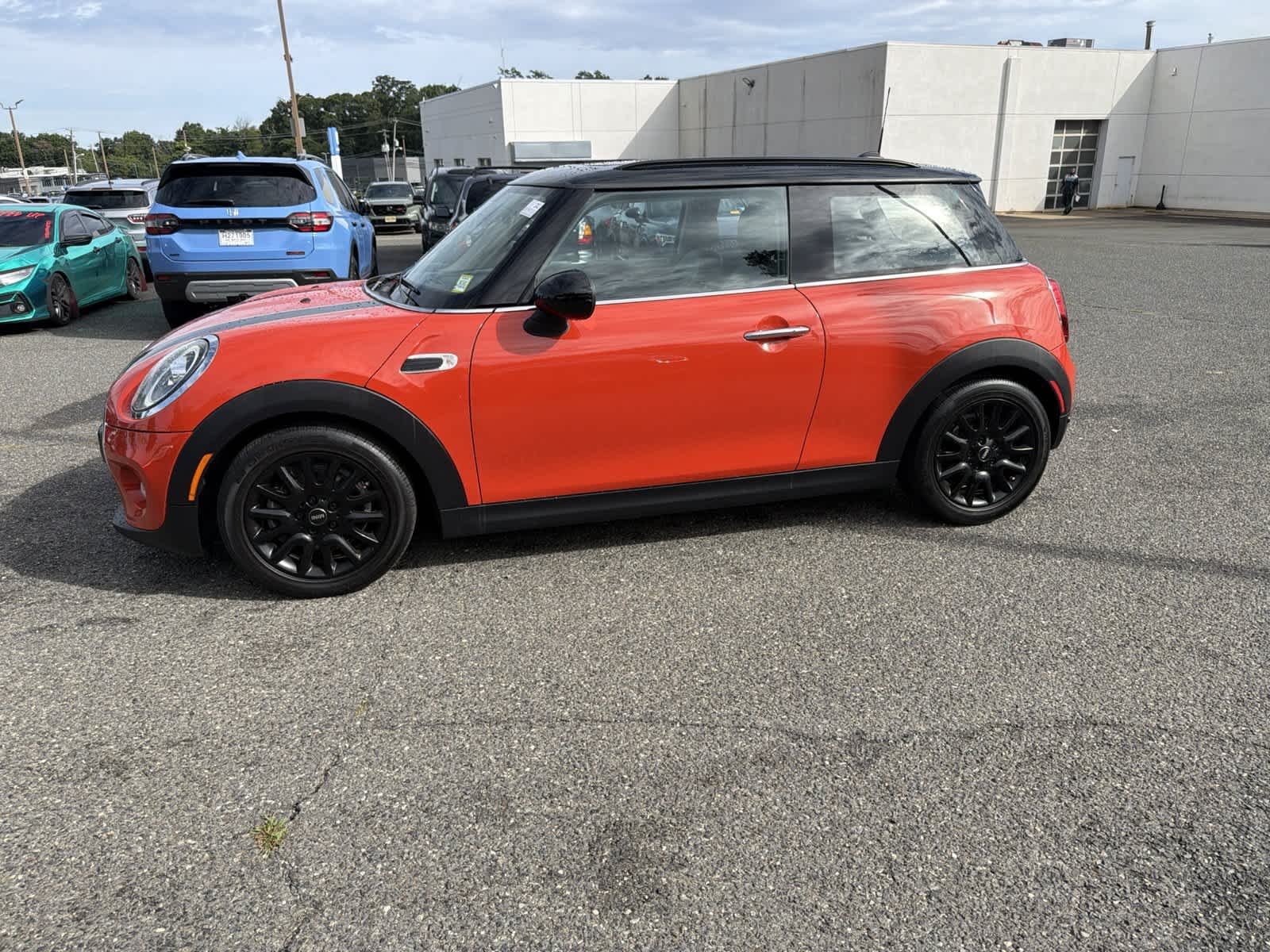 Used 2019 Solaris Orange Metallic MINI Cooper image 2