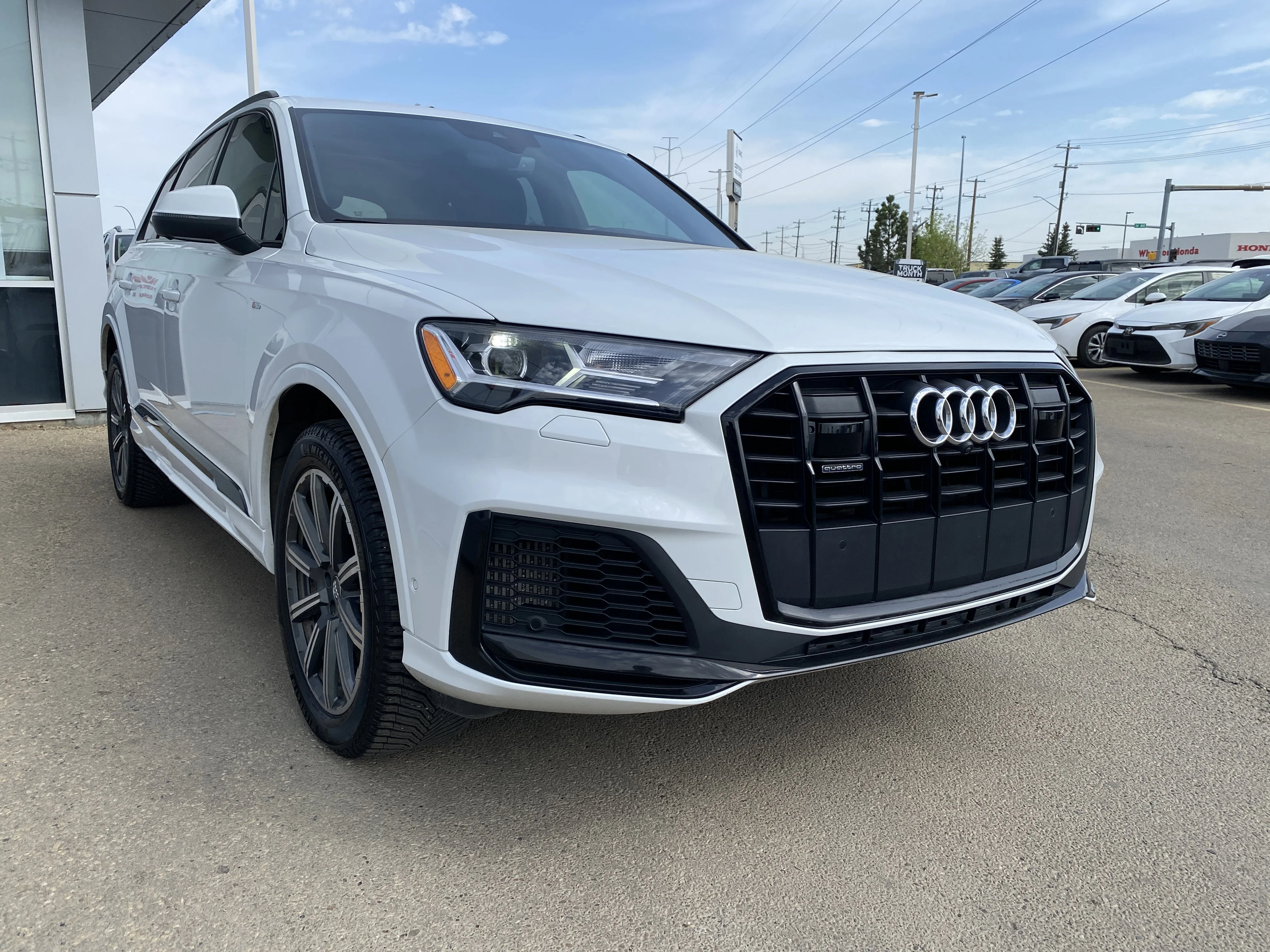 Certified Used 2021 White Audi Progressiv 55 TFSI quattro * PANORAMIC SUNROOF * RADAR CRUISE * DIGITAL DASH image 6