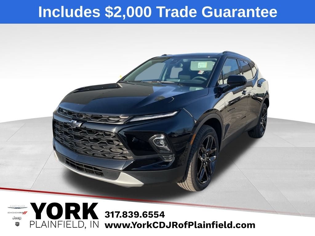 Black 2023 Chevrolet Blazer 2LT FWD SUV / Crossover Front-Wheel Drive 9-Speed Automatic