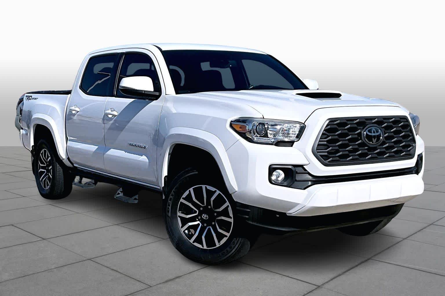 Used 2020 Super White Toyota TRD Sport image 4