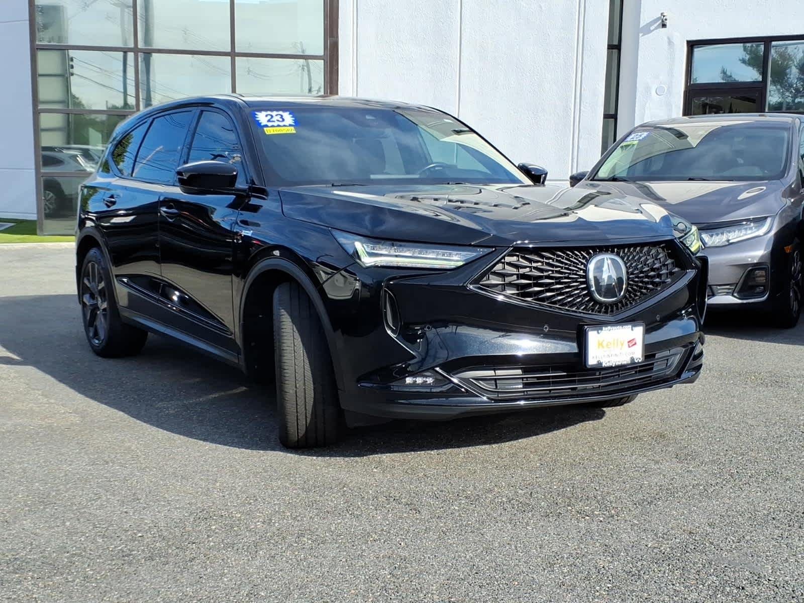 Used 2023 Majestic Black Pearl Acura w/A-Spec Package image 3