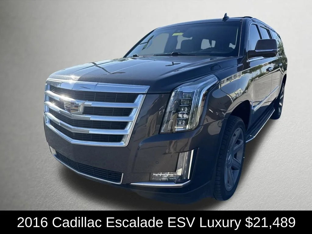 Used 2016 Gray Cadillac Luxury image 7