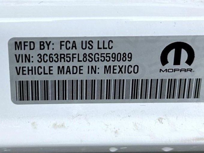New 2025 Bright White Clear-Coat Exterior Paint RAM Laramie image 26