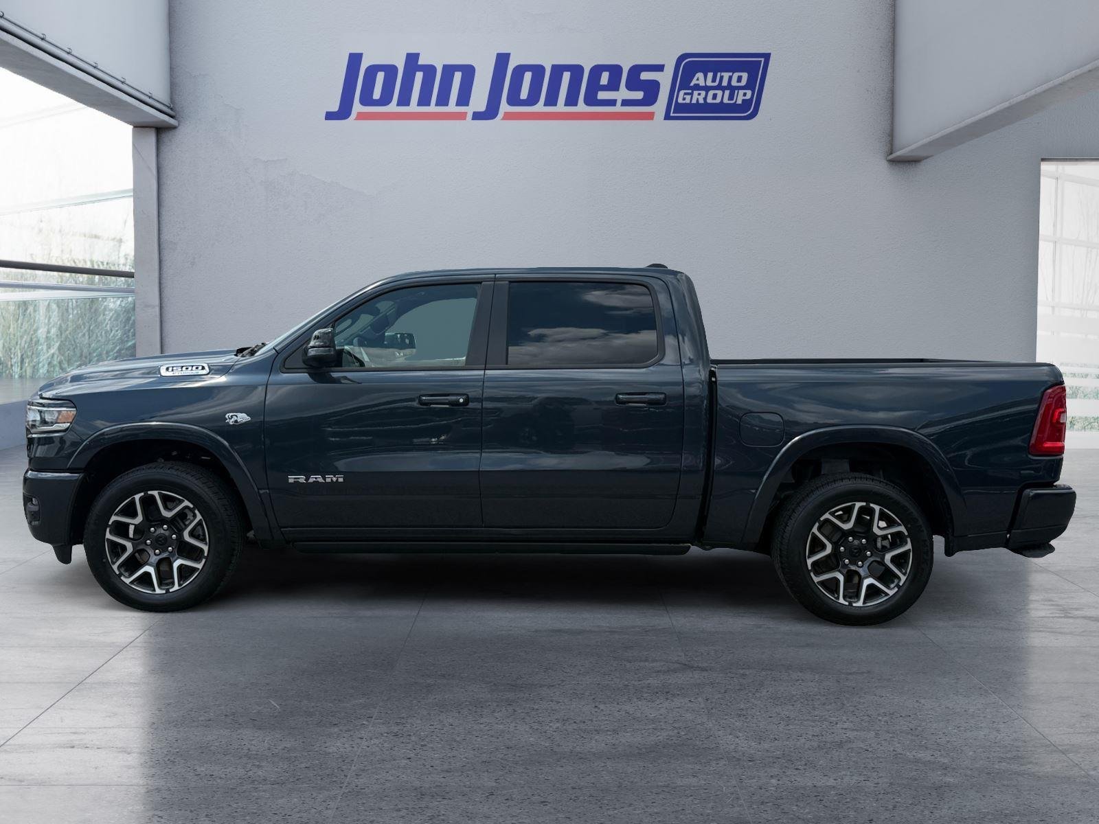 New 2026 Forged Blue Metallic Exterior Paint RAM Laramie image 2