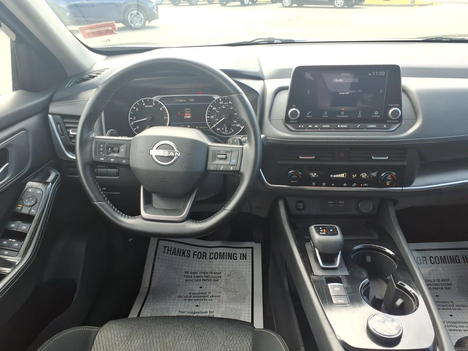 Used 2025 Super Black Nissan SV image 17