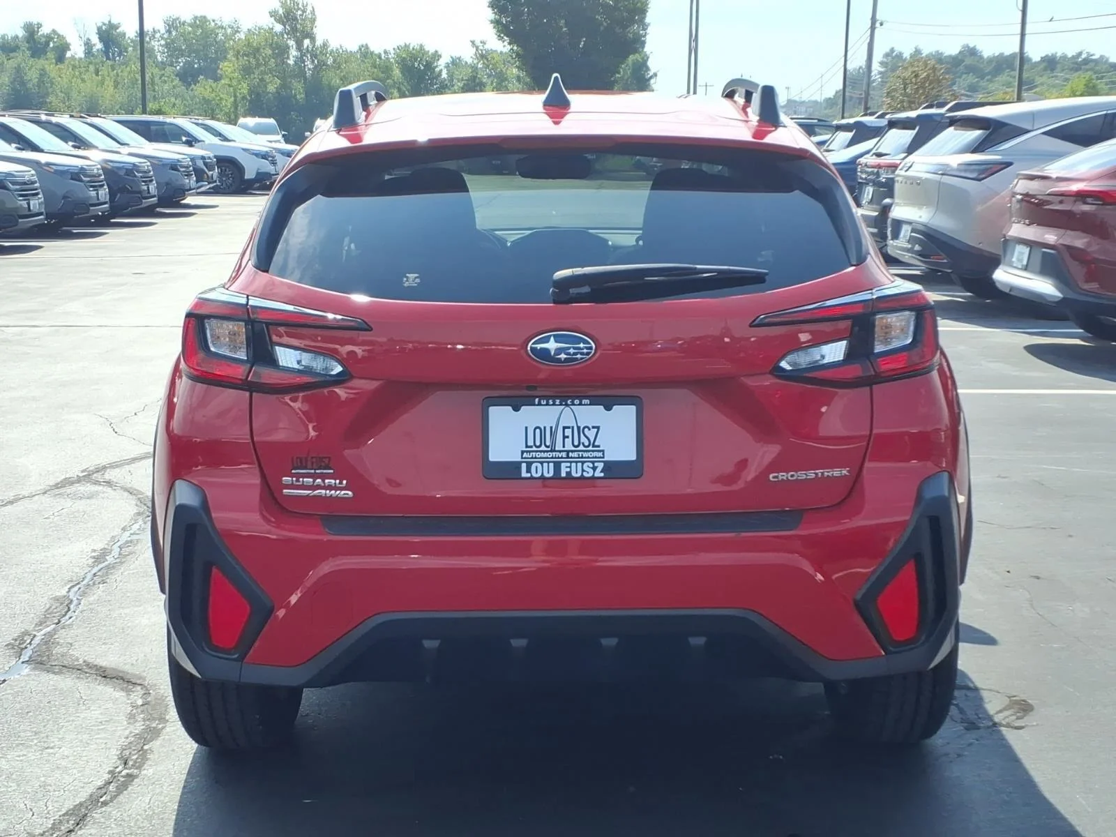 Used 2024 Pure Red Subaru Premium image 28