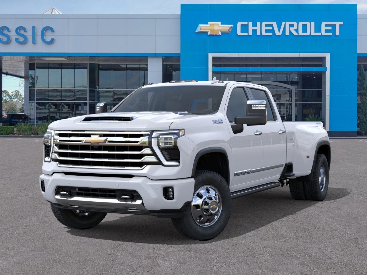 2026 Chevrolet Silverado 3500 HD High Country DRW White at Classic Elite Chevrolet Hwy 6