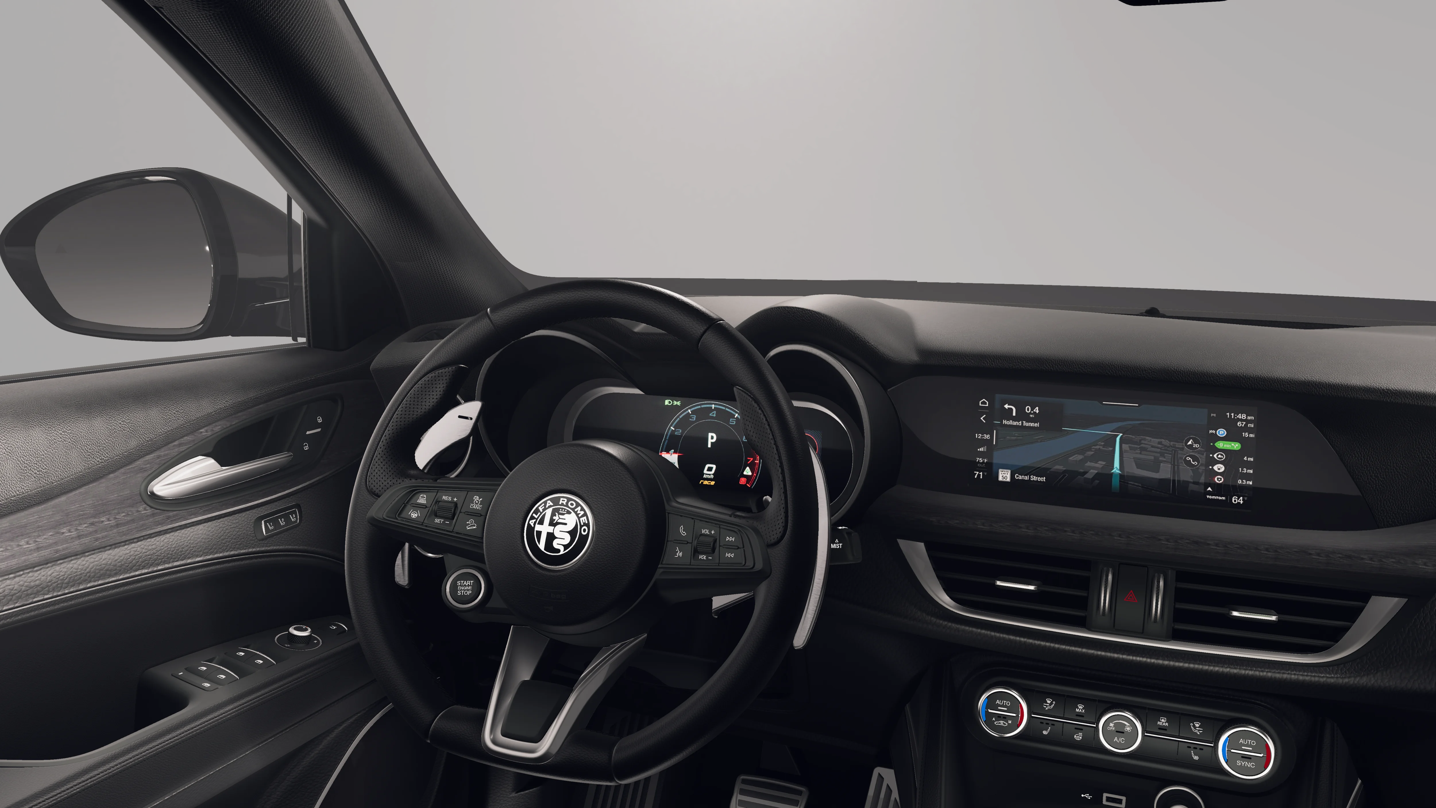 New 2026 Vulcano Black Metallic Exterior Paint Alfa Romeo  image 21