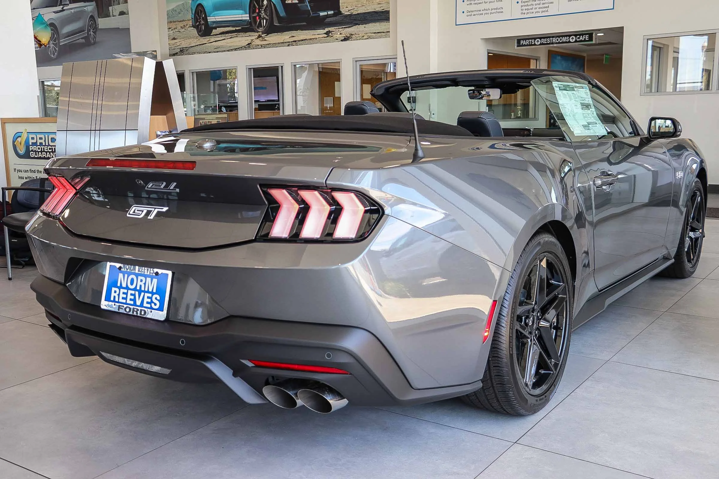 New 2026 Carbonized Gray Metallic Ford GT Premium Convertible image 9