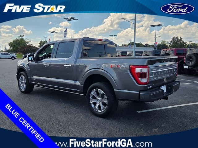 Certified Used 2021 Gray Metallic Ford Platinum image 5