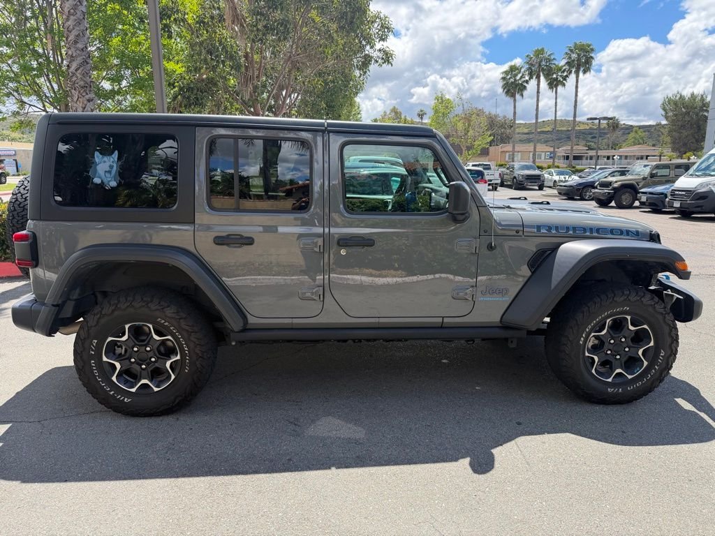 Used 2023 Gray Jeep Rubicon 4xe image 16