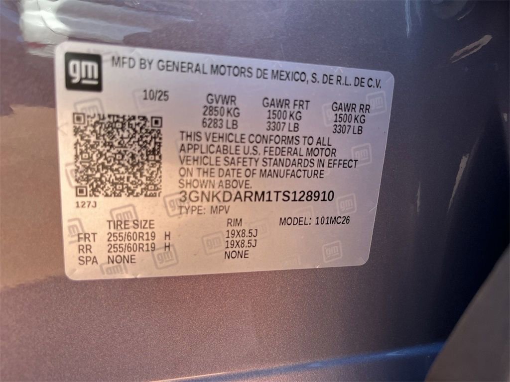 New 2026 Galaxy Gray Metallic Chevrolet LT image 32