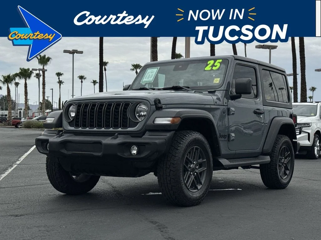 Used 2025 Gray Jeep Sport S image 1