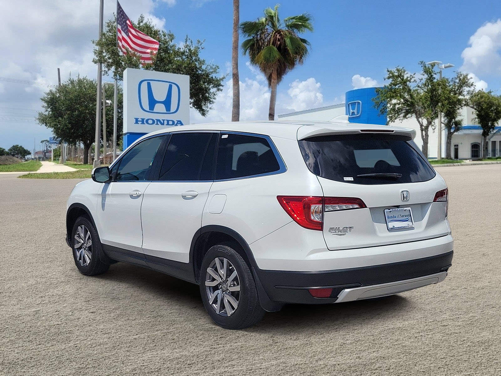 Used 2021 Platinum White Honda EX-L image 5