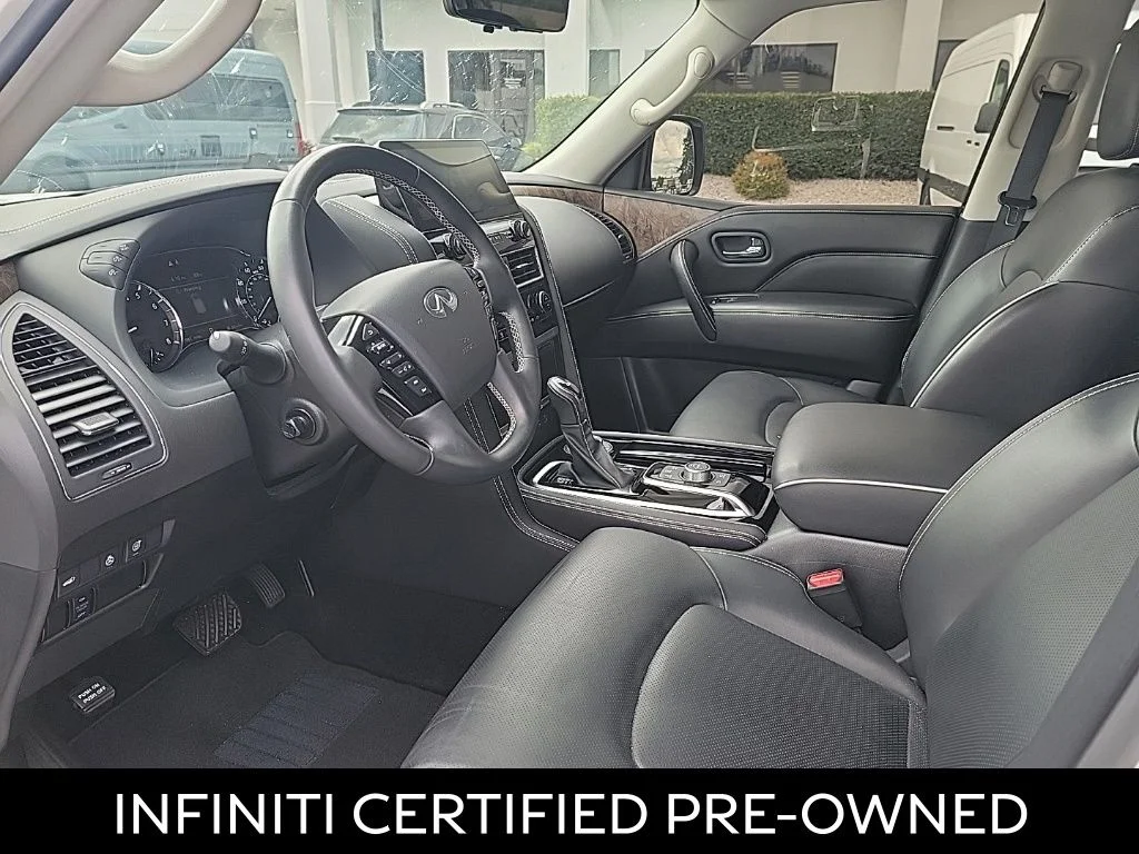 Certified Used 2023 Moonstone White INFINITI Premium Select image 10