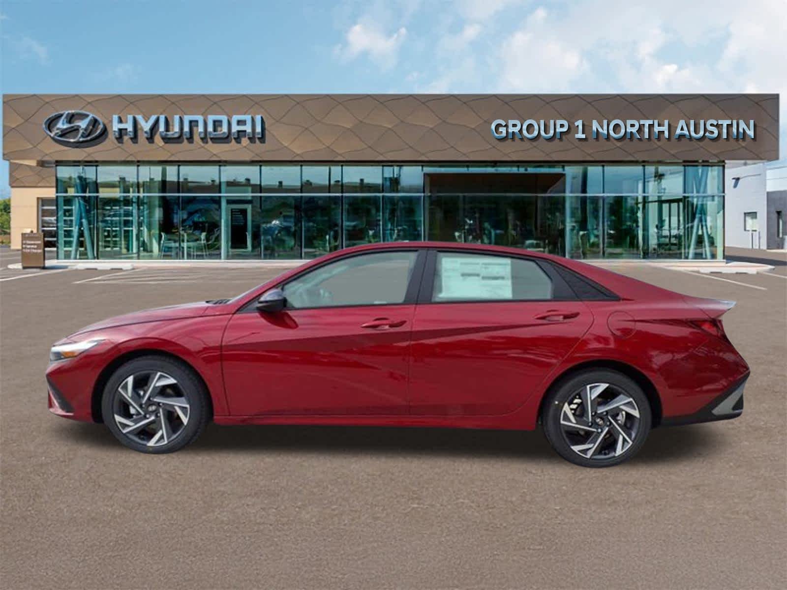 Certified Used 2025 Ultimate Red Hyundai SEL Sport image 8