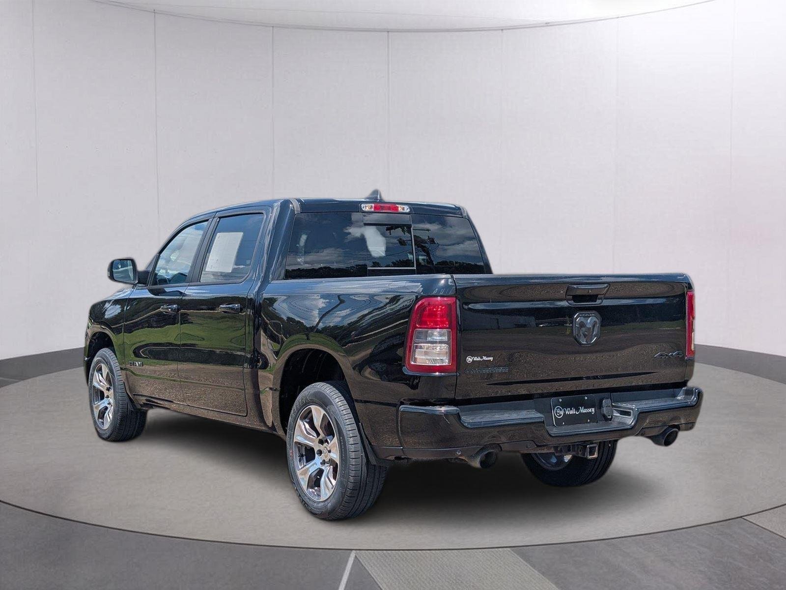 Used 2021 Diamond Black Crystal Pearlcoat Ram Big Horn image 3