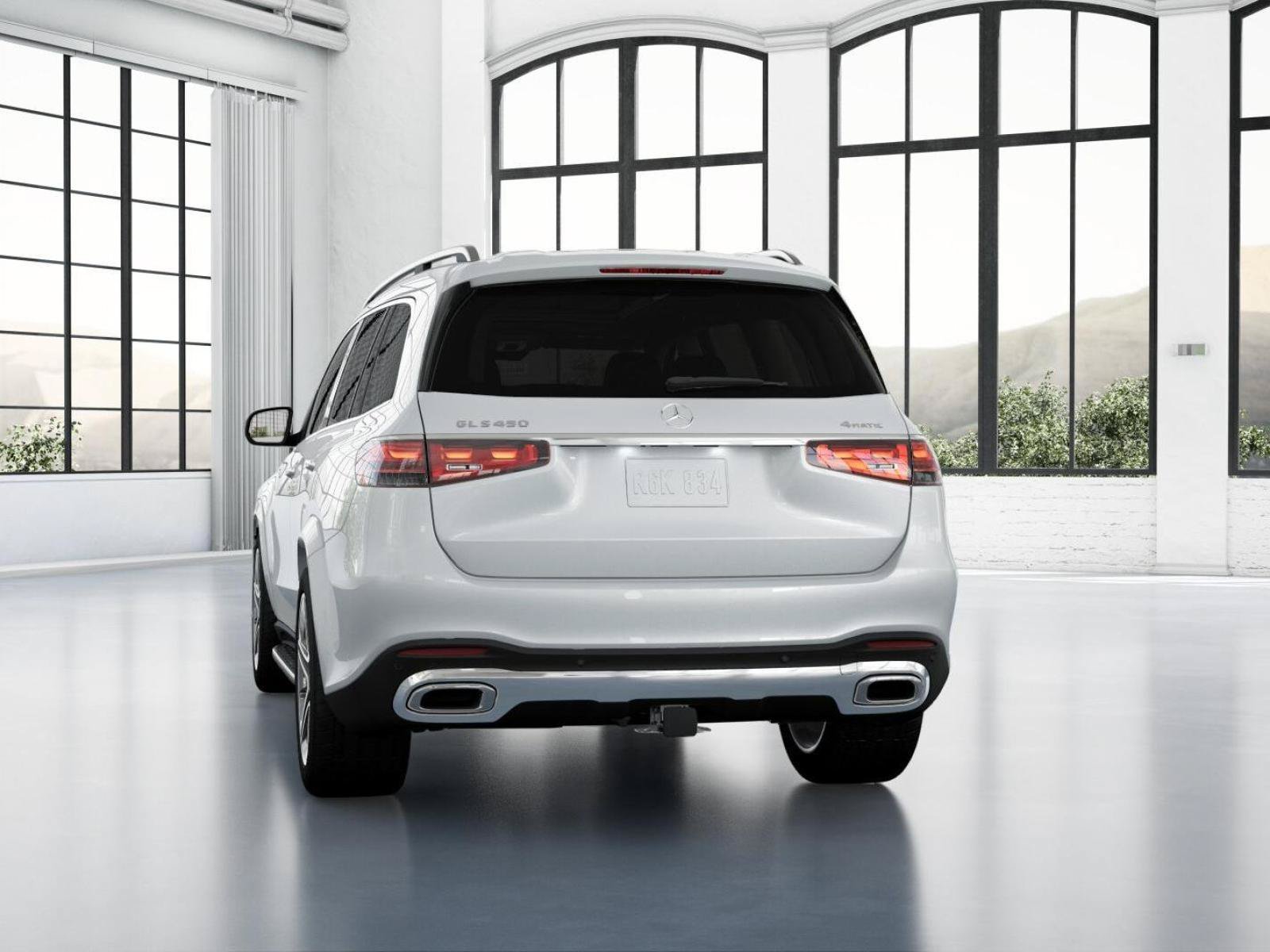 New 2026 MANUFAKTUR Moonlight White Metallic Mercedes-Benz GLS 450 image 40
