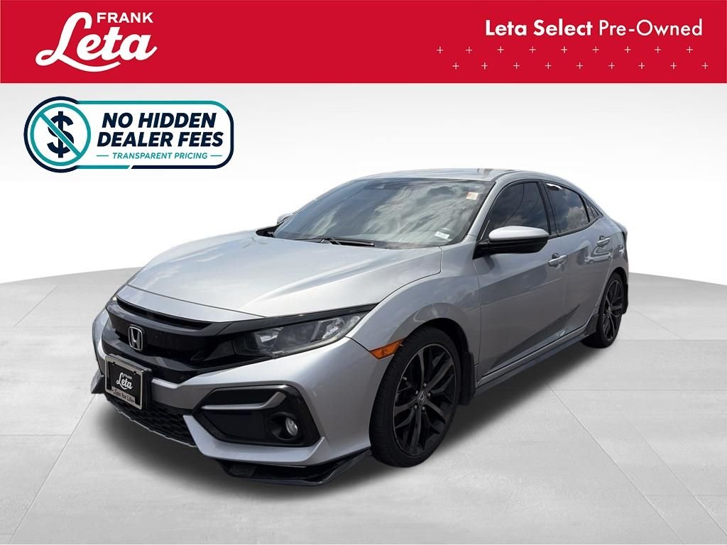 Used 2021 Lunar Silver Metallic Honda  image 1