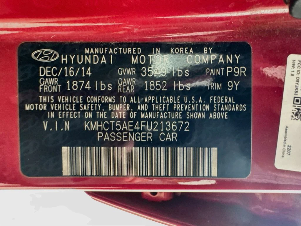 Used 2015 Red Hyundai GS image 34