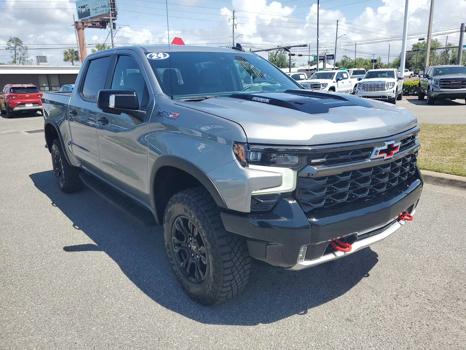 Used 2024 Sterling Gray Metallic Chevrolet ZR2 image 8
