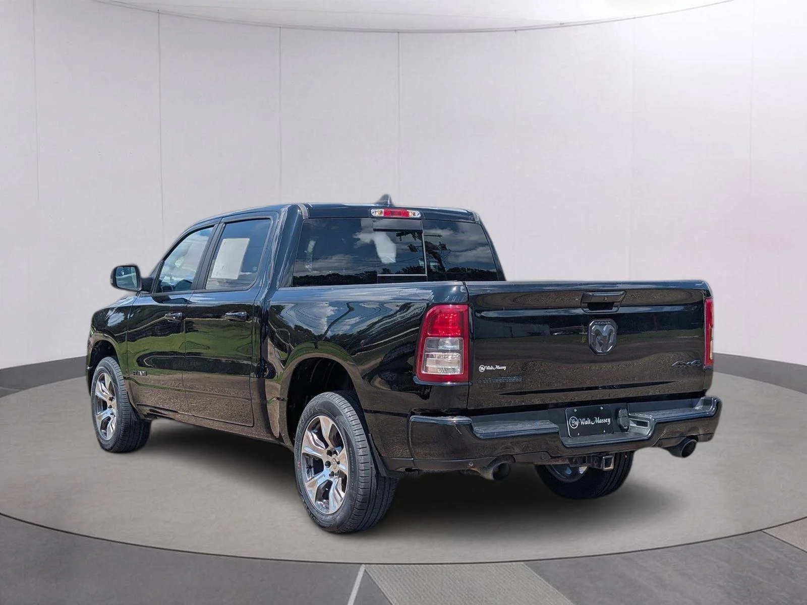 Used 2021 Diamond Black Crystal Pearlcoat Ram Big Horn image 3