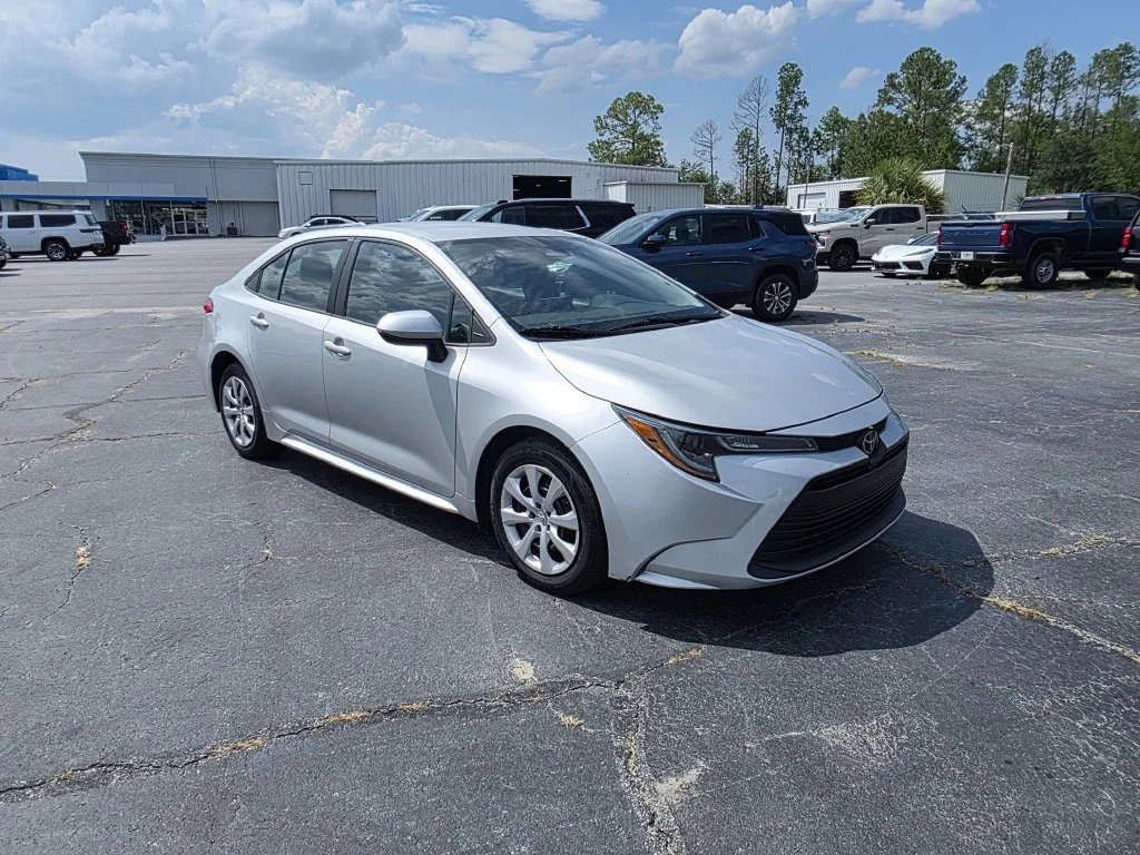 Used 2024 Silver Toyota LE image 8