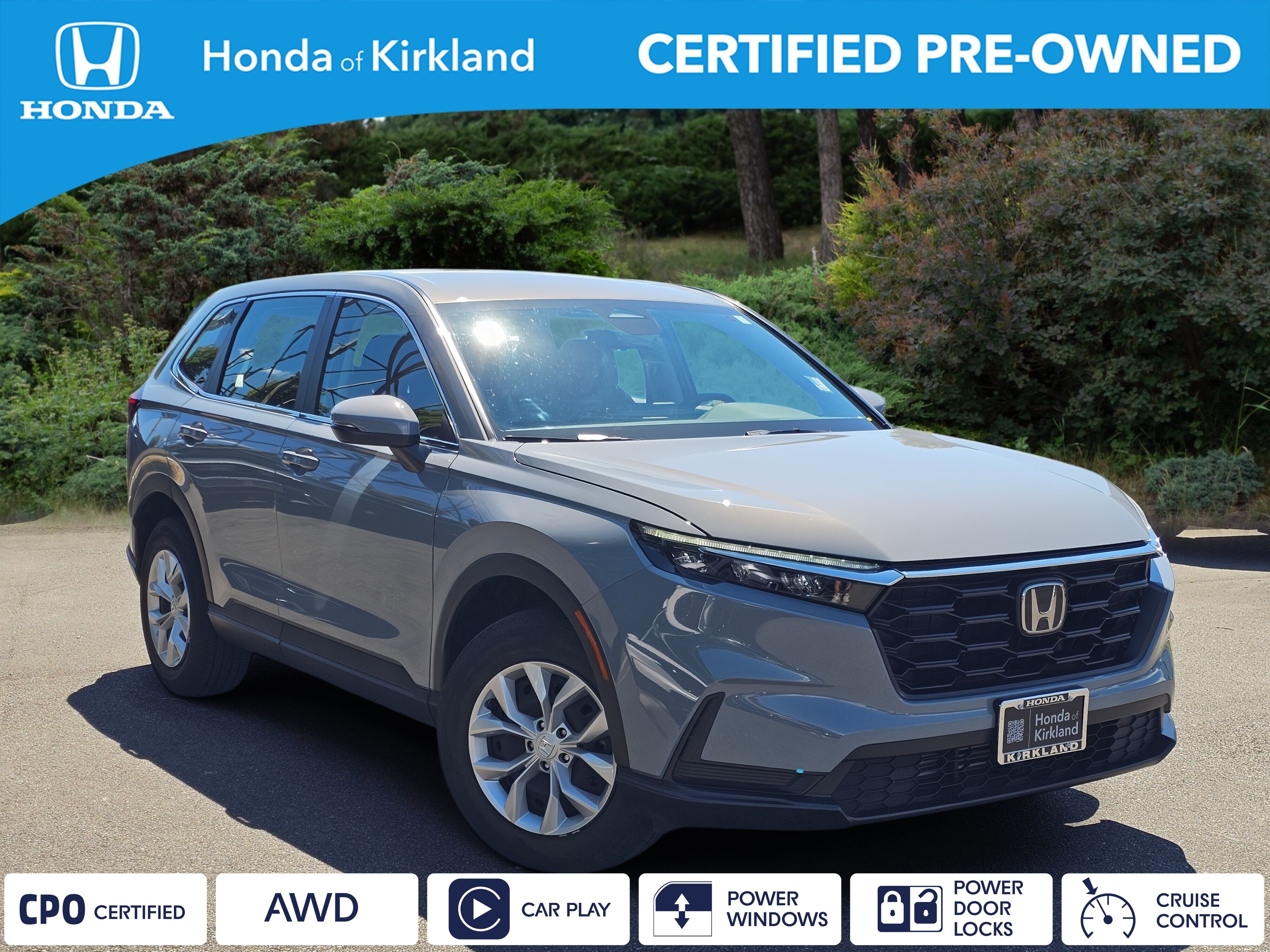 Certified Used 2023 Urban Gray Pearl Honda 1.5T AWD LX image 1