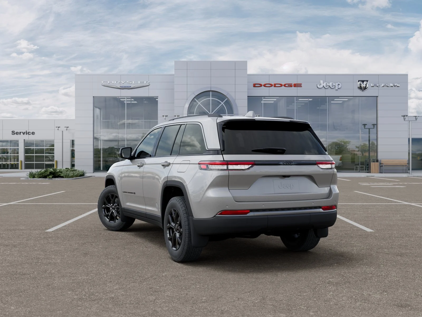New 2026 Silver Zynith Exterior Paint Jeep Altitude image 3