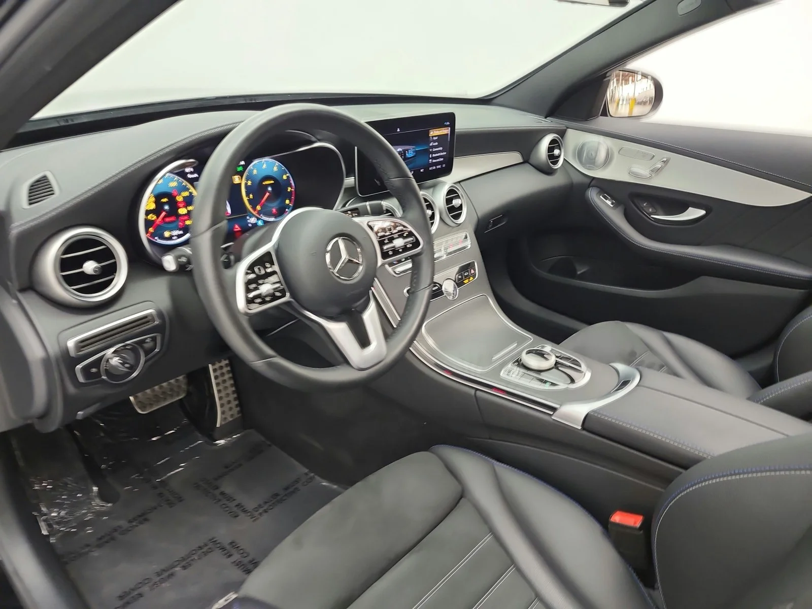 Certified Used 2021 Black Mercedes-Benz C 300 Sedan image 12