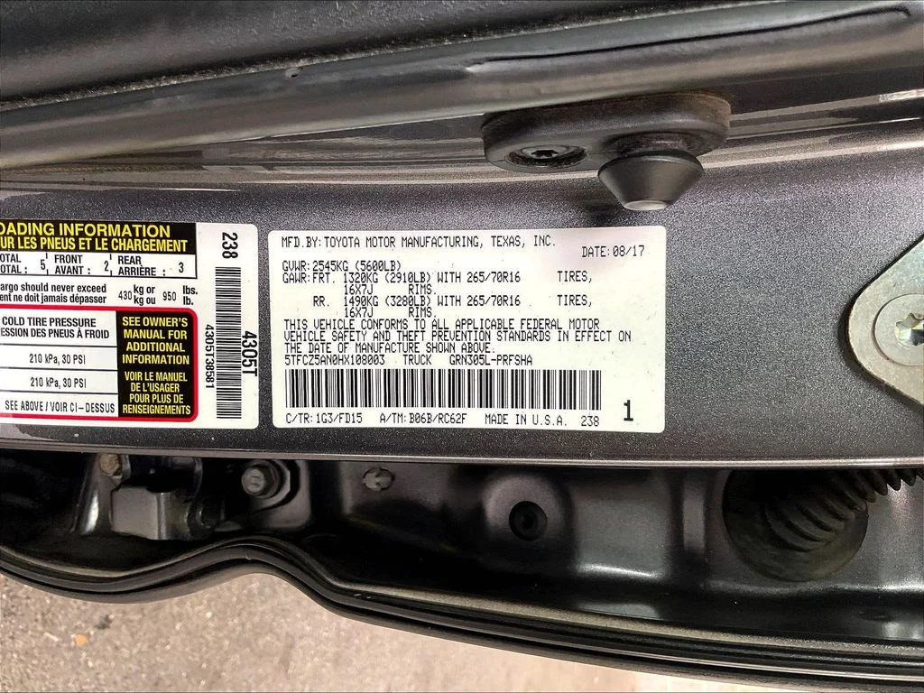 Used 2017 Magnetic Gray Metallic Toyota TRD Off-Road image 22