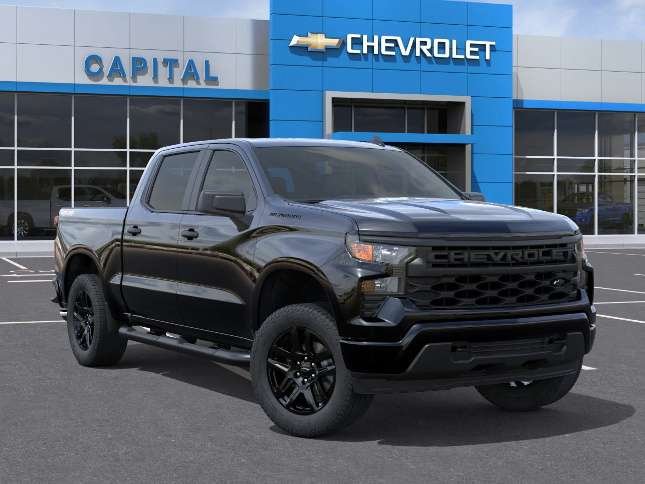 New 2026 Black Chevrolet Custom image 7