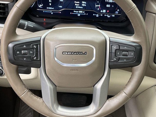 Used 2024 White Frost Tricoat GMC Denali image 16