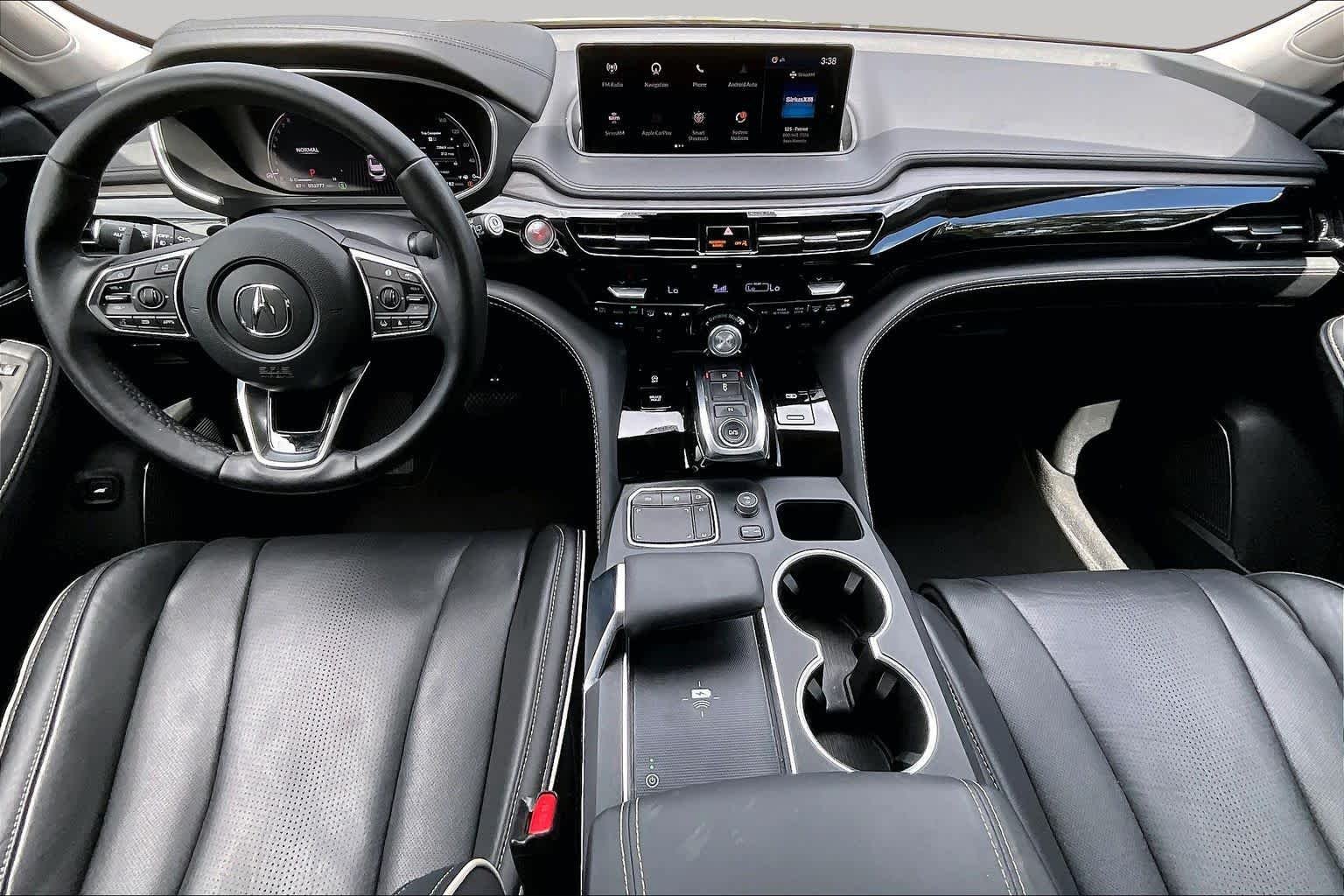Used 2022 Lunar Silver Metallic Acura w/Advance Package image 16
