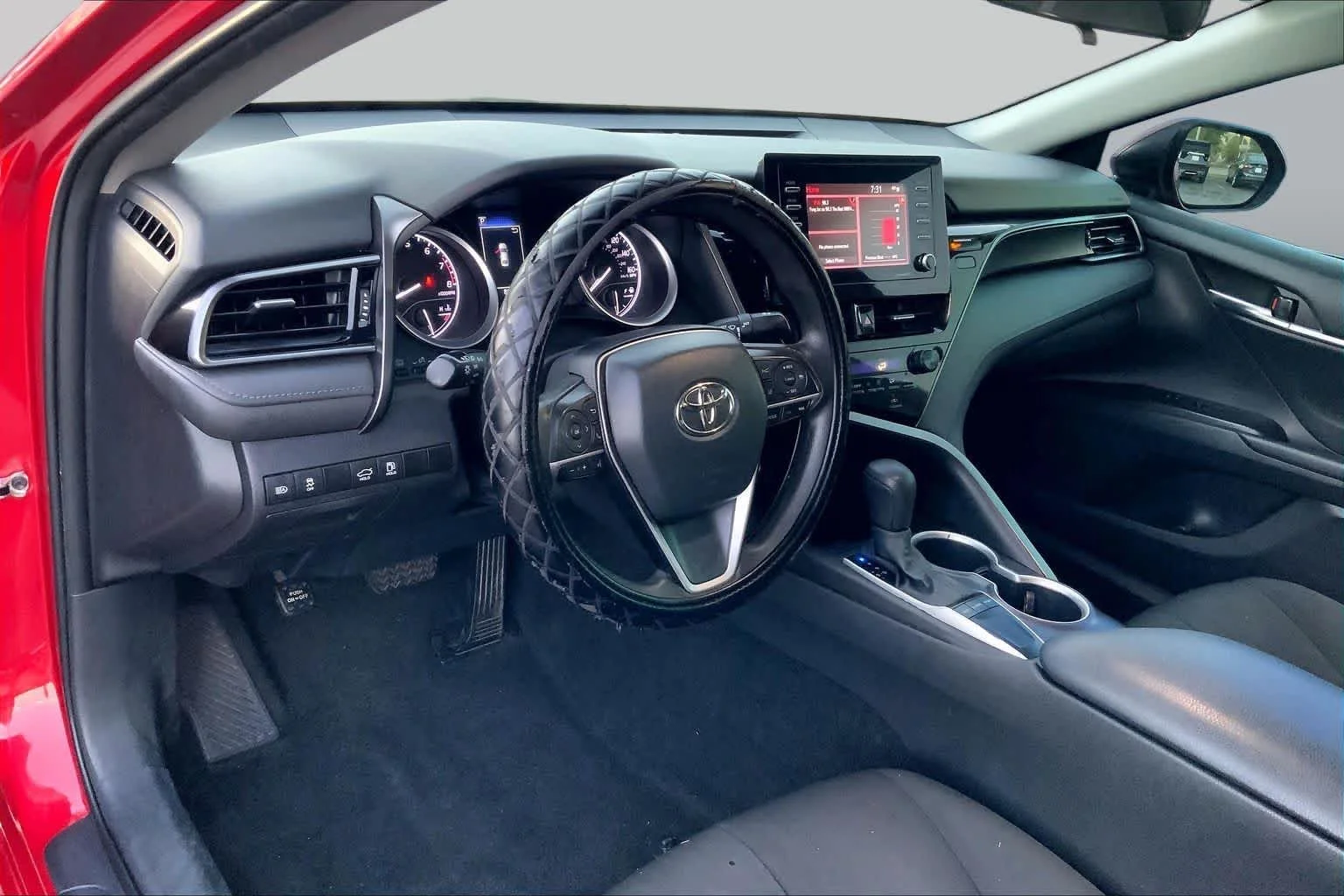 Used 2023 Supersonic Red Toyota LE image 15